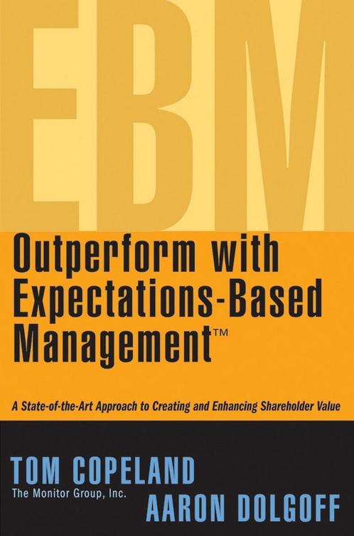 Outperform with Expectations-Based Management 9780471738756, Livres, Livres Autre, Envoi