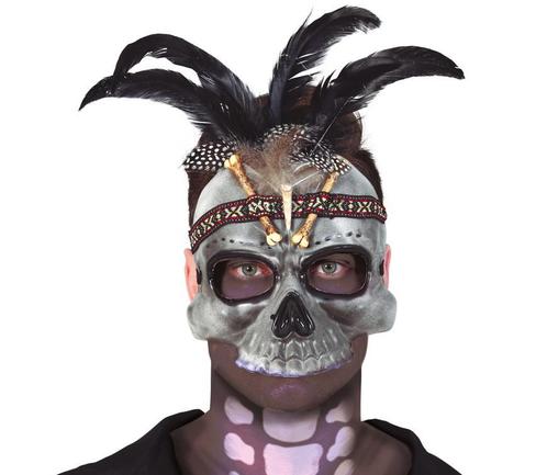 Halloween Voodoo Masker, Hobby en Vrije tijd, Feestartikelen, Nieuw, Verzenden