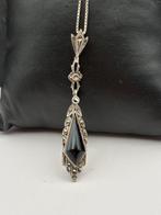 Ornement décoratif - Pays-Bas - Hanger markasiet onyx, Antiek en Kunst