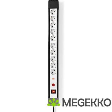 Stekkerdoos | Randaarde stekker / Type F (CEE 7/7) | 10-wegs