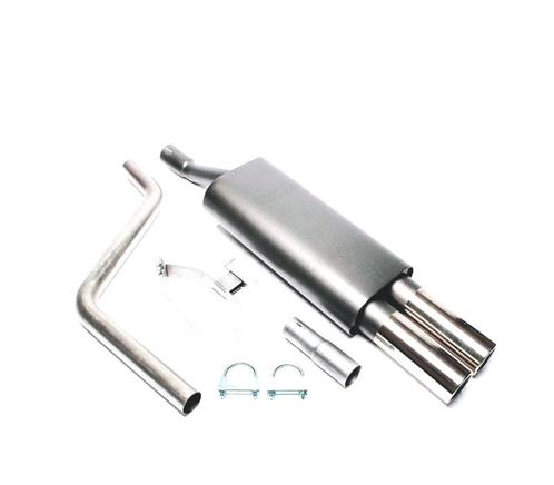 Pot Déchappement Pour Volkswagen Vw Polo III 1985-1994 X2, Auto-onderdelen, Uitlaatsystemen, Verzenden