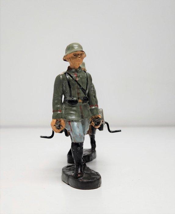 Elastolin - Speelgoed 2 soldats des communications -, Kinderen en Baby's, Speelgoed | Overig