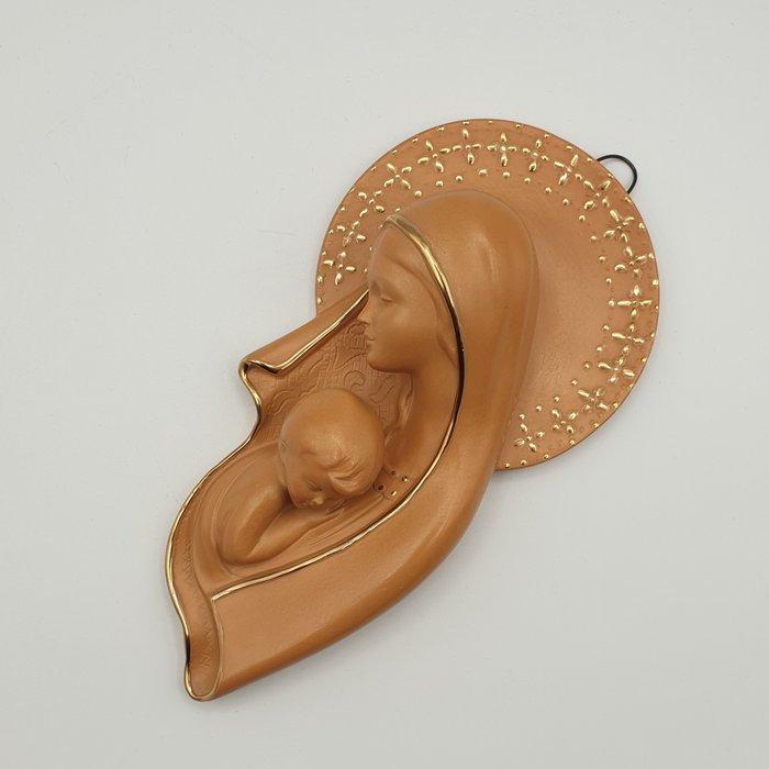 Madonna con il Bambino in terracotta - Italia fine del 900, Antiek en Kunst, Antiek | Boeken en Manuscripten