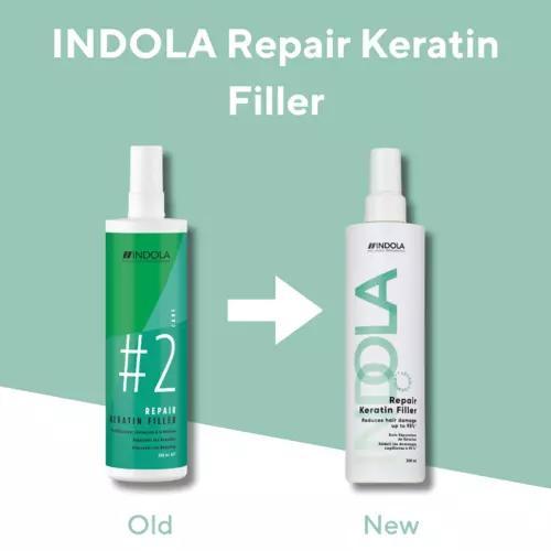 Indola Repair Keratine Filler Treatment (Haarkuur), Handtassen en Accessoires, Uiterlijk | Haarverzorging, Nieuw, Verzenden