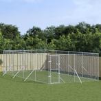 vidaXL Hondenkennel voor buiten 4x8x2 m gegalvaniseerd staal, Dieren en Toebehoren, Verzenden, Nieuw