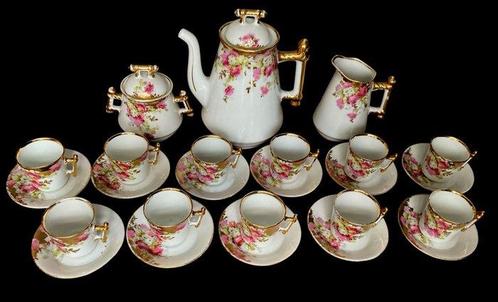 Richard Ginori - Koffieservies (25) - met de hand, Antiek en Kunst, Antiek | Meubels | Tafels
