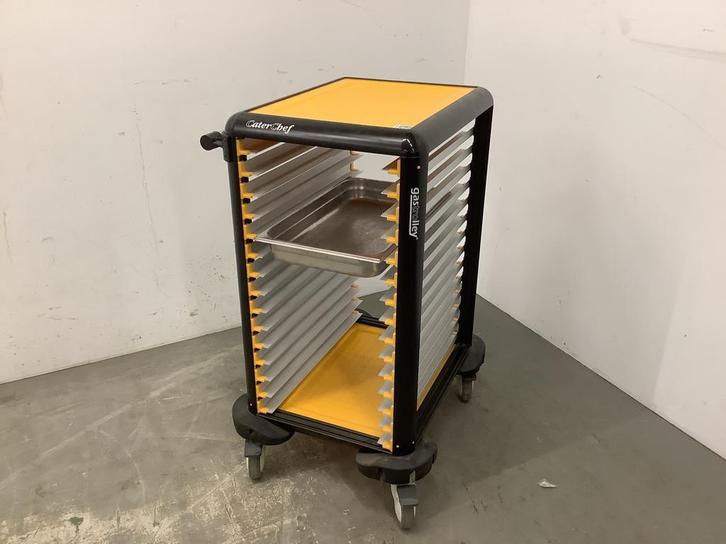 Kunststof regaalwagen Caterchef voor 1/1 GN bakken, Zakelijke goederen, Horeca | Keukenapparatuur, Nieuw in verpakking, Overige typen
