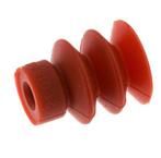 18mm Soufflet Silicone Rouge Ventouse Course 8mm, Verzenden