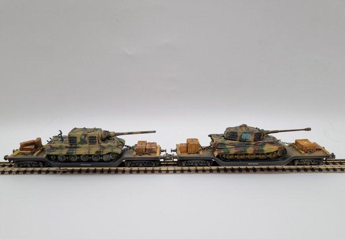 Arnold, Roco N - Model treinwagon (2) - Wehrmacht -, Hobby en Vrije tijd, Modeltreinen | N-Spoor