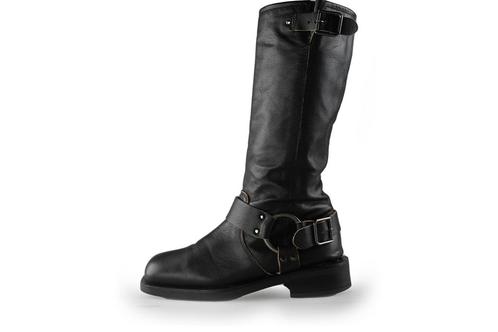 Manfield Laarzen in maat 37 Zwart | 5% extra korting, Kleding | Dames, Schoenen, Zwart, Gedragen, Hoge laarzen, Verzenden
