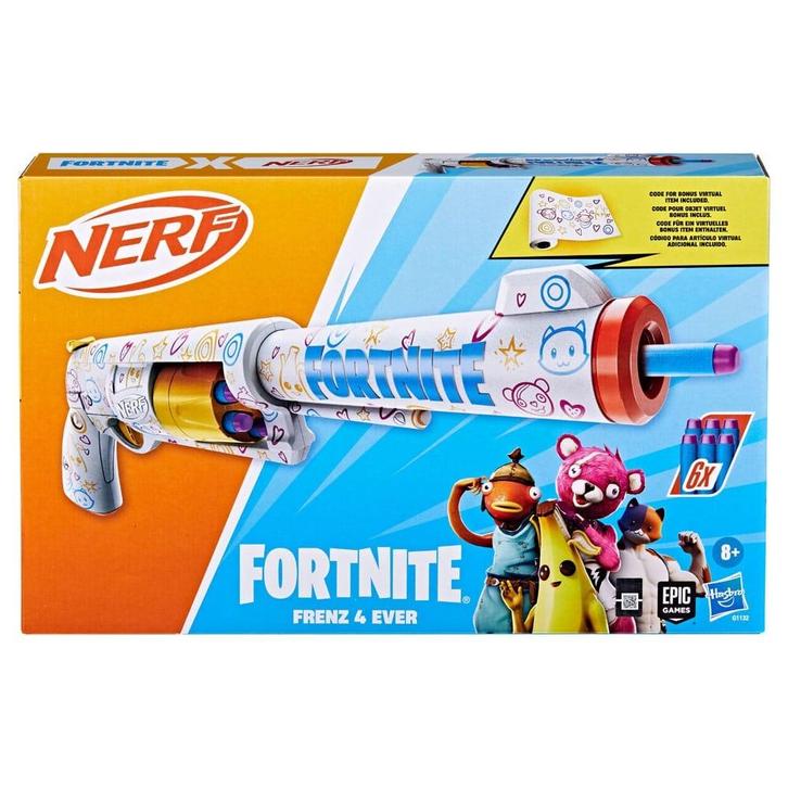 Fortnite NERF Frenz 4 Ever Blaster, Verzamelen, Film en Tv, Ophalen of Verzenden