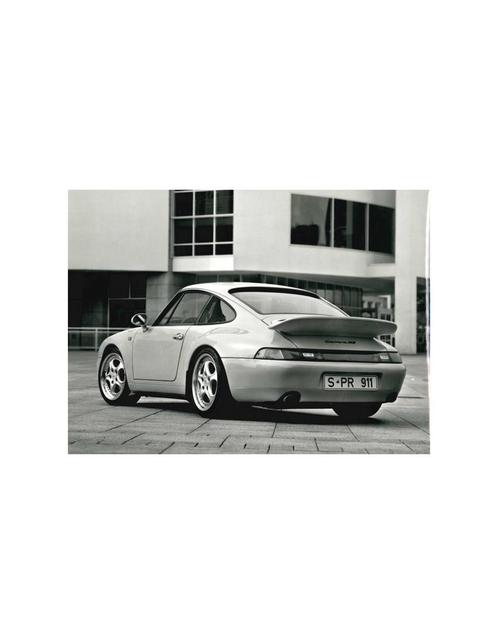 1995-1996 PORSCHE 911 CARRERA RS PERSFOTO, Boeken, Auto's | Folders en Tijdschriften, Ophalen of Verzenden