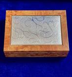 Ottaviani - Sieradendoos - .925 zilver, Wortelnotenhout -