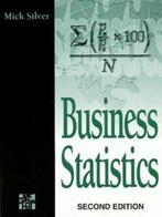 Business statistics by Mick Silver (Paperback) softback), Mick Silver, Verzenden