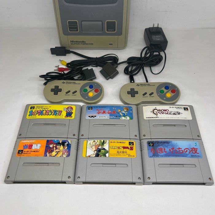 Nintendo - Super Famicom (Japanese SNES) - Set of 6 Super, Games en Spelcomputers, Spelcomputers | Overige Accessoires
