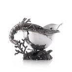 Giovanni Raspini Silver Lobster & Coral Gravy Boat Dish -, Antiquités & Art