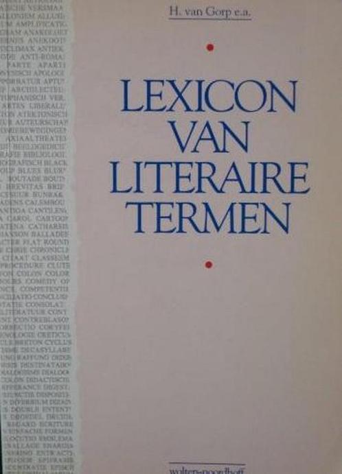 Lexicon van literaire termen 9789001341589 GORP, Boeken, Overige Boeken, Gelezen, Verzenden