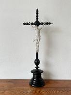Antiek Crucifix - Hout, Porselein - 1800-1850 - Staande