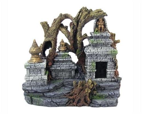Boeddha temper, ruïne / Aquarium decoratie As-324, Dieren en Toebehoren, Vissen | Aquaria en Toebehoren, Nieuw, Verzenden