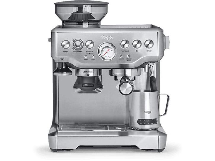 Sage - Semi automatische espressomachine - Zilver, Elektronische apparatuur, Koffiezetapparaten, Nieuw, Stoompijpje, Verzenden