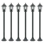 vidaXL Paalverlichting voor tuin E27 110 cm aluminium, Tuin en Terras, Verzenden, Nieuw