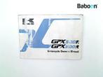 Livret dinstructions Kawasaki GPX 600 R (GPX600R ZX600C), Nieuw