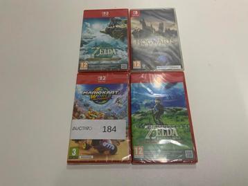 Online veiling: Nintendo Switch-spellen beschikbaar voor biedingen