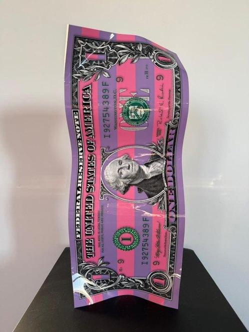 Karl Lagasse (1981) - PURPLE STRIPE  - Free delivery, Antiek en Kunst, Kunst | Schilderijen | Modern