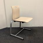 Ahrend schoolstoel - stapelstoel, zithoogte 45 cm, ahorn, Huis en Inrichting, Stoelen, Gebruikt, Eén, Hout