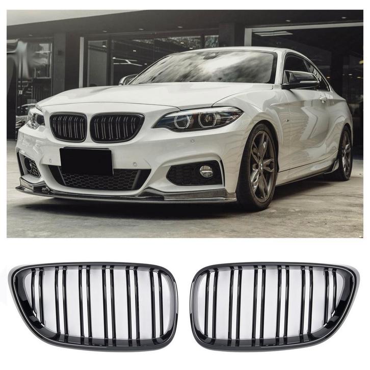 Sportieve Grille geschikt voor BMW 2-serie F22, F23 en F87 d, Auto diversen, Auto-accessoires, Verzenden