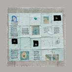 Renata Giannelli - OMEGA; Composizione Astratta con Testi e