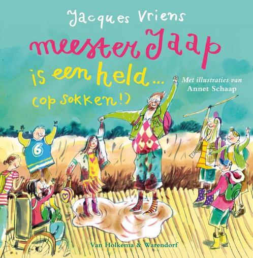 Meester Jaap is een held (op sokken!) / Meester Jaap, Boeken, Kinderboeken | Jeugd | onder 10 jaar, Zo goed als nieuw, Verzenden