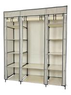 Lendo Online Armoire Pliable 145x44x170 cm Acier Crème, Nieuw