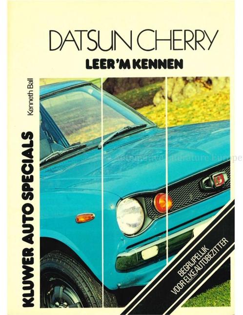 1970 - 1975 DATSUN CHERRY VRAAGBAAK NEDERLANDS, Auto diversen, Handleidingen en Instructieboekjes