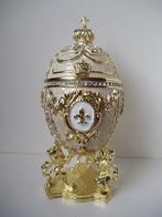 Fabergé ei - Big white Imperial egg - Fabergé style - Weight