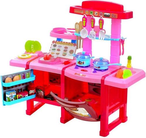 Kinderkeuken - speel keuken met keukengerei & keukenappar..., Kinderen en Baby's, Speelgoed | Speelkeukens, Nieuw, Ophalen of Verzenden