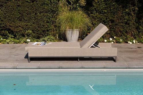 Exotan Rhodos ligbed taupe SALE |, Tuin en Terras, Tuinsets en Loungesets