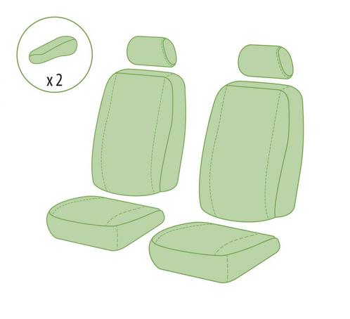 Stoelhoezen set Renault Master E-Tech electric 2018-2024 100, Auto-onderdelen, Interieur en Bekleding, Verzenden