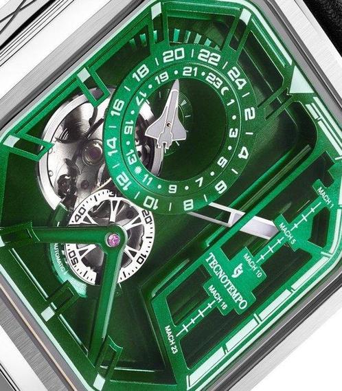 Tecnotempo - Dynamic Shuttle Automatic Engine - TT.SH.GR -, Handtassen en Accessoires, Horloges | Heren