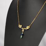 Oud-Romeins Ketting met draad-omwikkelde Romeinse glazen