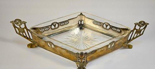 Plat de service - Cuivre - Argentor-Werke Vienne dis, Antiek en Kunst, Kunst | Designobjecten
