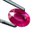 Rood, Roze Robijn - 0.92 ct - International Gemological, Handtassen en Accessoires, Edelstenen, Nieuw