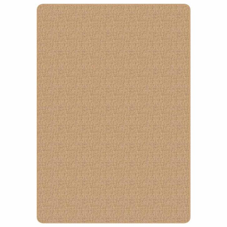 vidaXL Tapijt met latex onderkant 140x200 cm jute natuurlijk, Huis en Inrichting, Stoffering | Tapijten en Vloerkleden, Nieuw