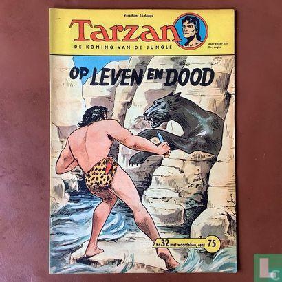 Tarzan - Op leven en dood - 1961, Boeken, Strips | Comics, Europa, Zo goed als nieuw, Eén comic, Verzenden