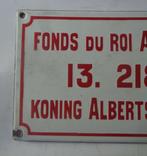 Fonds du Roi Albert 13.218 Koning Alberts Fonds - Emaille