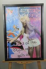 Original Luc Best on Canvas - B.B. in St.Tropez 66 x 46 cm, Nieuw