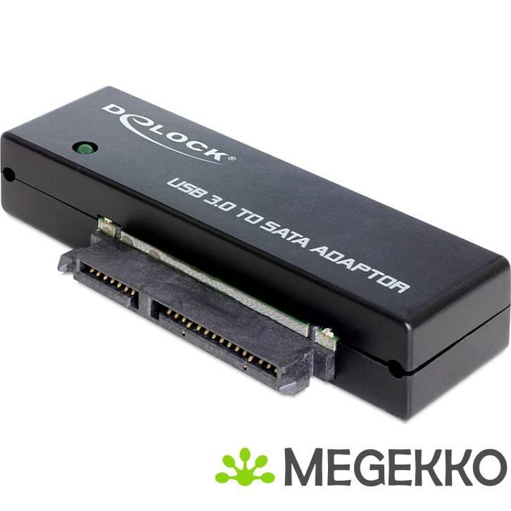 Delock 62486 converter USB 3.0 > SATA 6GB/s, Computers en Software, Harde schijven, Nieuw, Verzenden