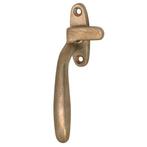 Raamboom Met sluitplaat links Dudok messing antiek, Doe-het-zelf en Bouw, Nieuw, Overige materialen, Klink of Kruk