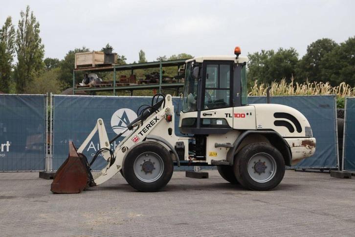 Veiling: Wiellader Terex TL100 Diesel 54kW, Zakelijke goederen, Machines en Bouw | Kranen en Graafmachines, Ophalen