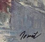 École Française (XX) - Repos au port, Antiek en Kunst